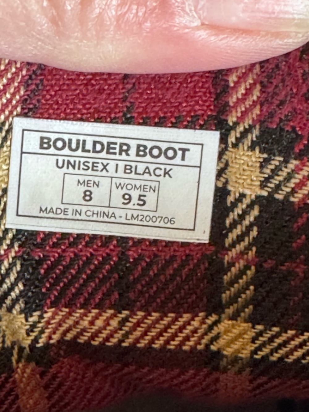 LEMS Men’s Black Bolder Boot - Picture 10 of 11